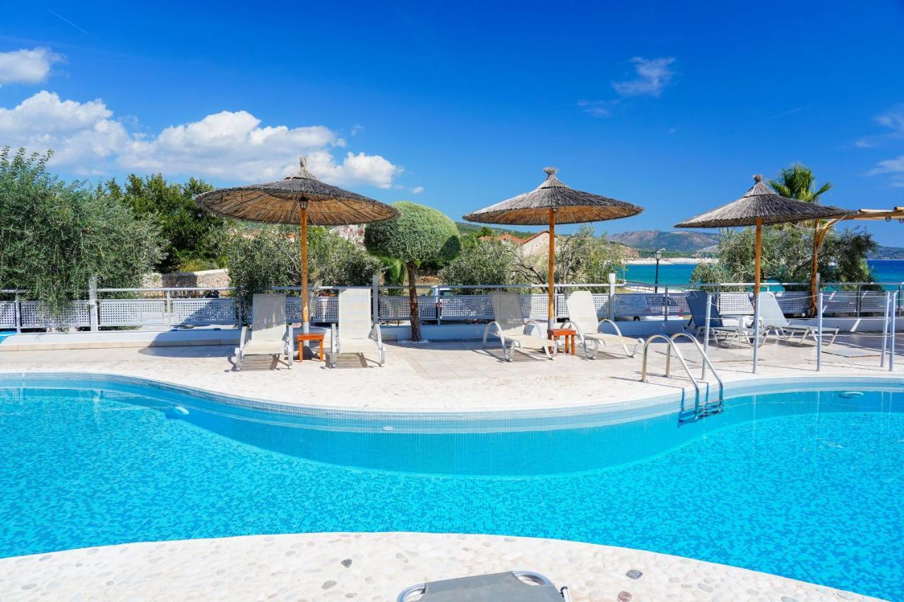 Sunray Hotel Limenaria  Bagian luar foto