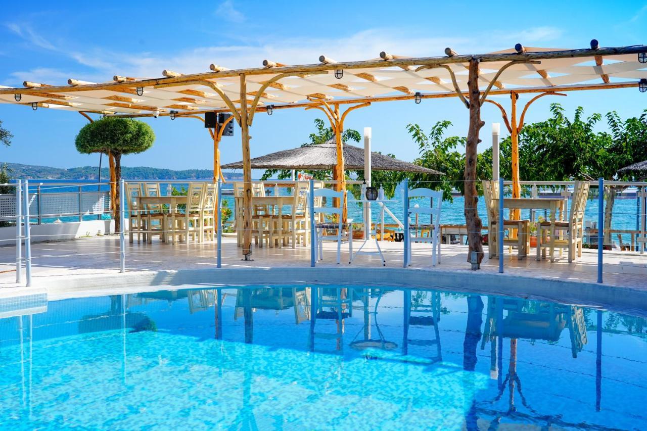 Sunray Hotel Limenaria  Bagian luar foto