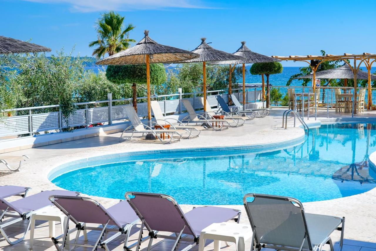 Sunray Hotel Limenaria  Bagian luar foto